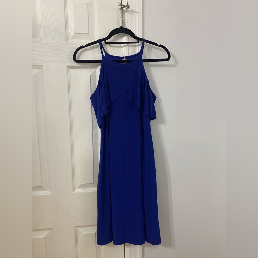 Blue dress